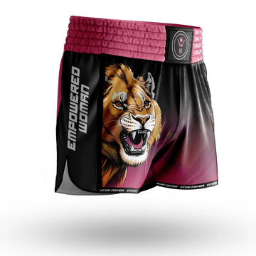 Empowered Woman Training Set – MMA Shorts & Sports Bra | Warrior’s Mindset - warriors mindset