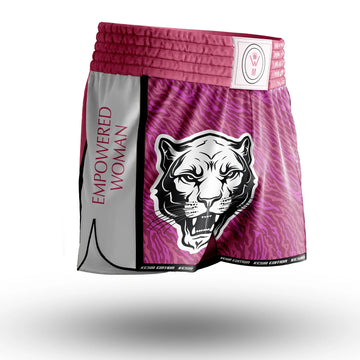 Kesia Edition Women's Boxing Set – Pink Tiger Print | Empowered Woman - warriors mindset