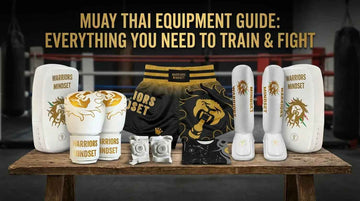 Warriors Mindset Muay Thai equipment guide gloves pads shin guards UK