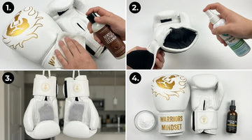 How to clean boxing gloves and remove smell UK - Warriors Mindset