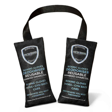 Warriors Mindset Fresh Guard bamboo charcoal boxing glove deodoriser pouch
