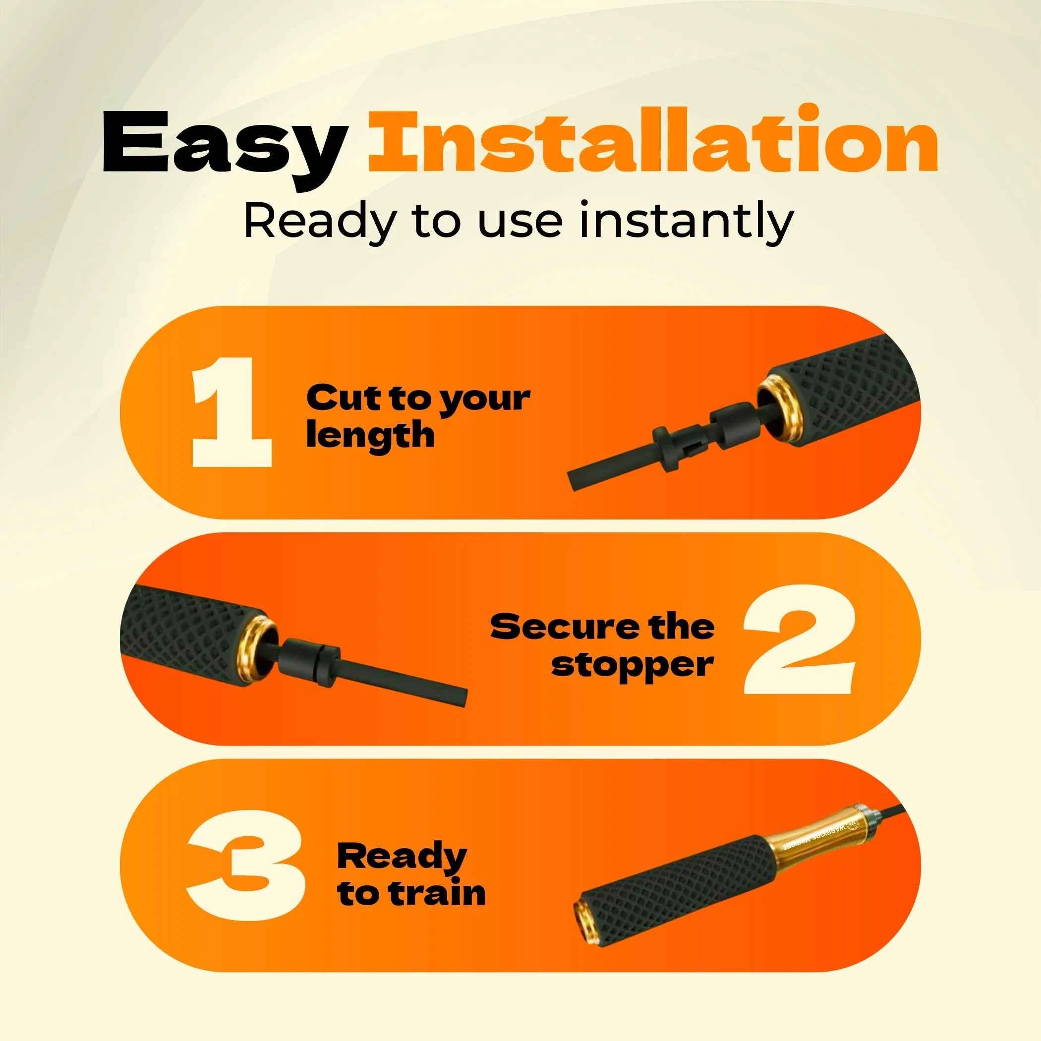 Warriors Mindset Speed Skipping Rope