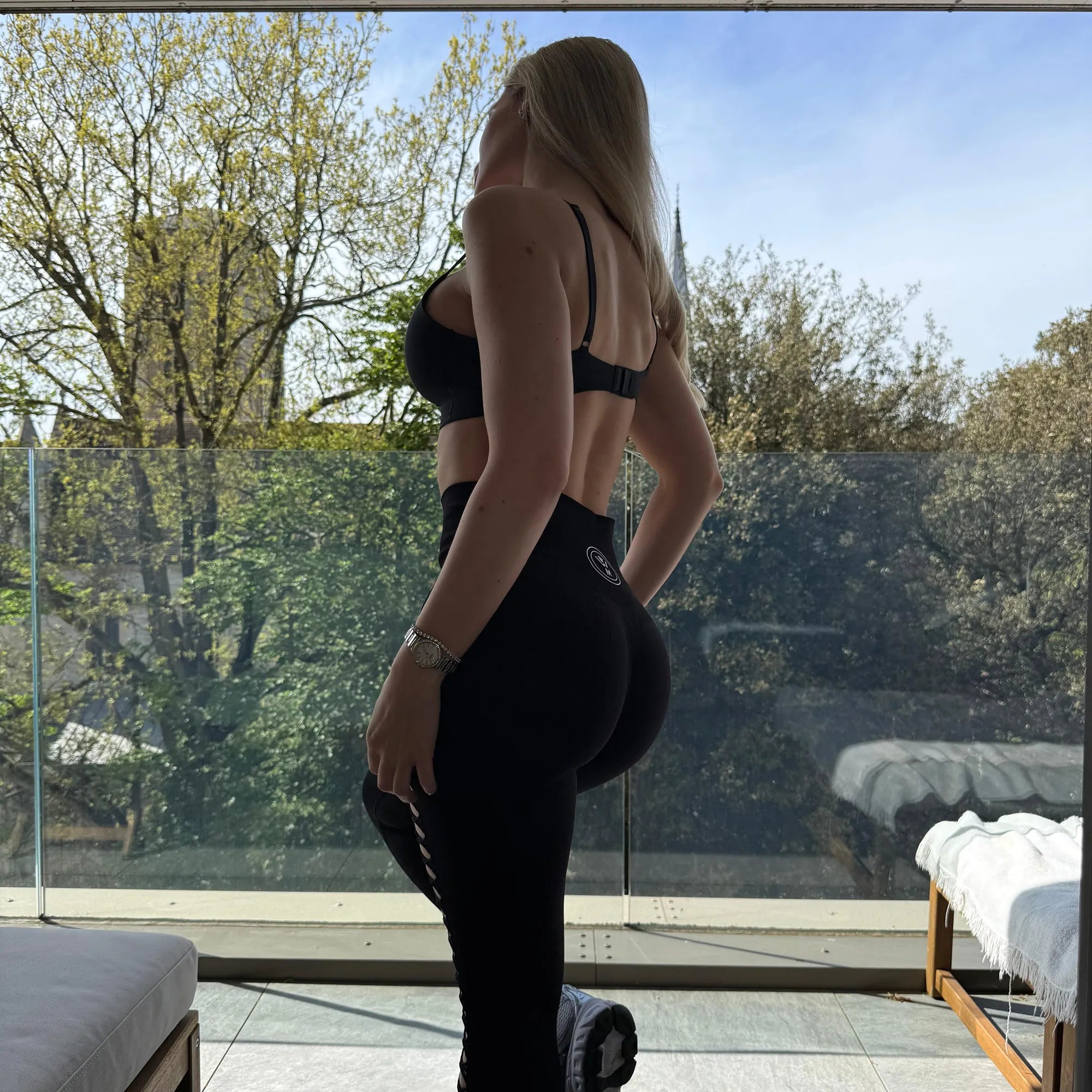Warriors Mindset Performance Training Leggings | Breathable Side Design