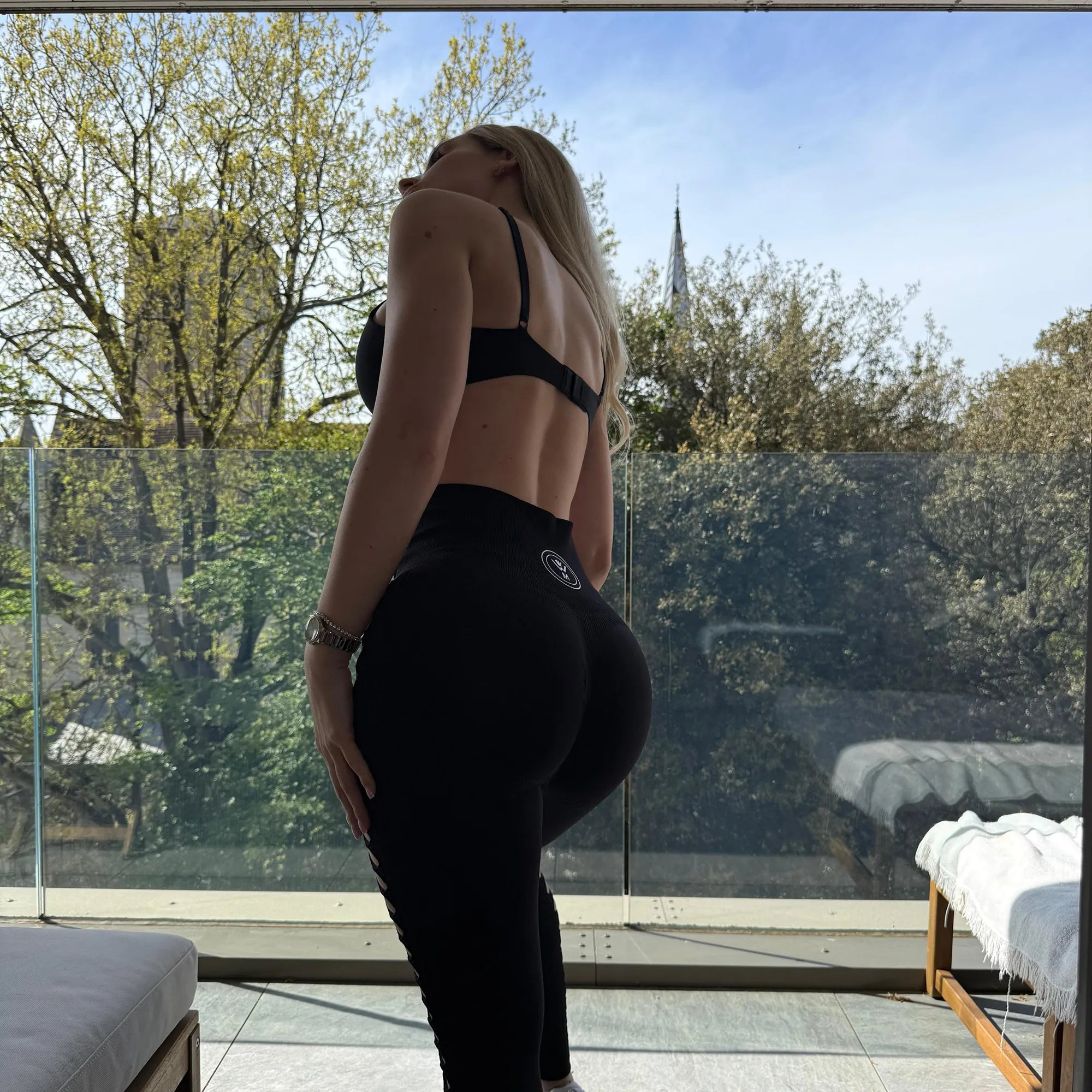 Warriors Mindset Performance Training Leggings | Breathable Side Design
