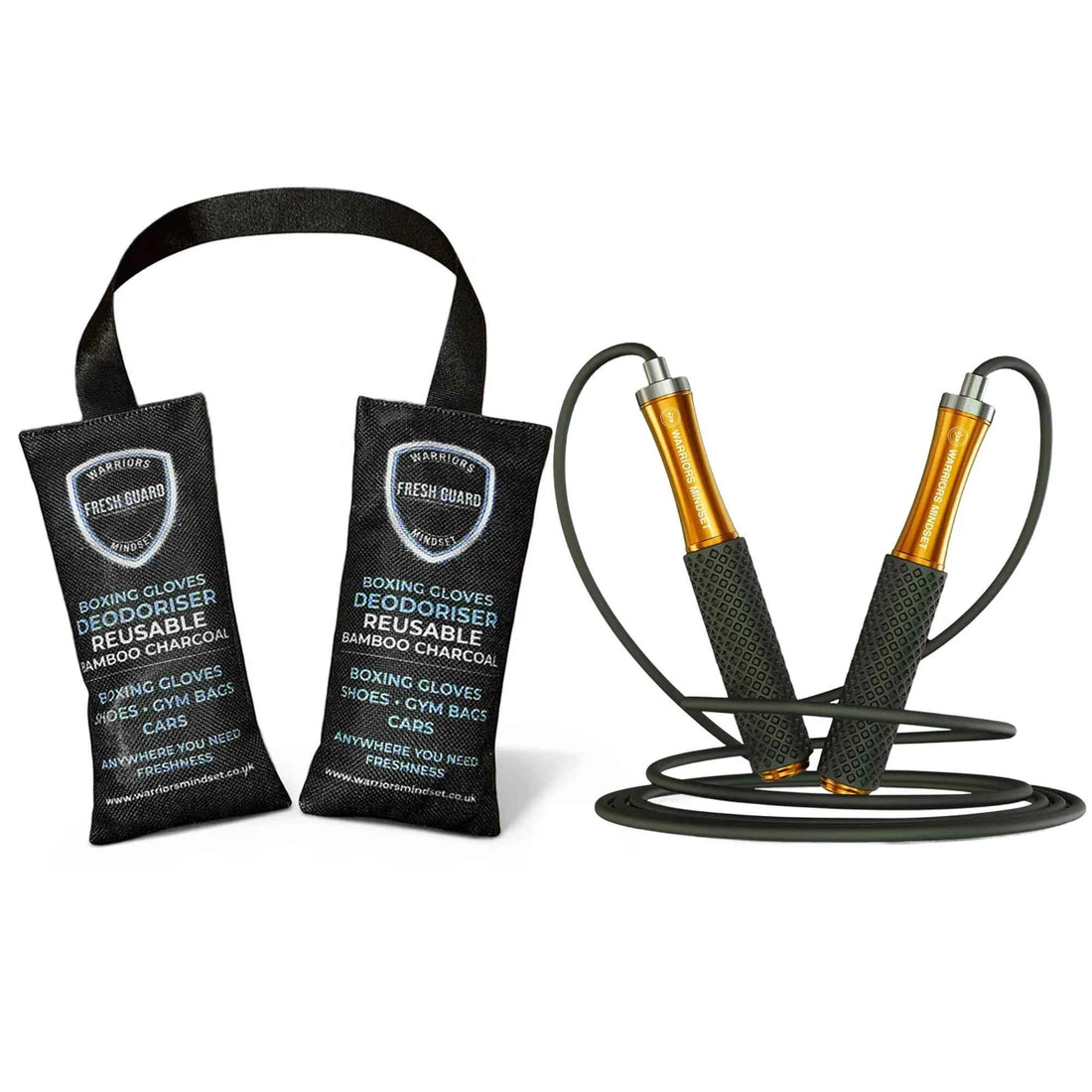 Fresh Guard + Speed Skipping Rope Bundle — Conditioning & Hygiene Combo