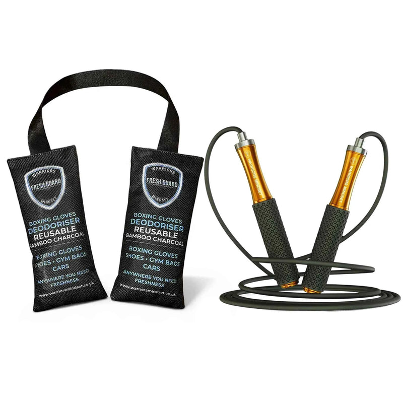 Fresh Guard + Speed Skipping Rope Bundle — Conditioning & Hygiene Combo