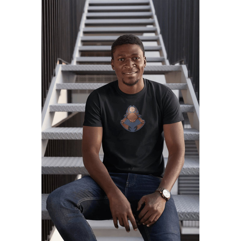 Cancer zodiac guardian t-shirt featuring the crab symbol, Archangel Michael sigil and angel wings design by Warriors Mindset