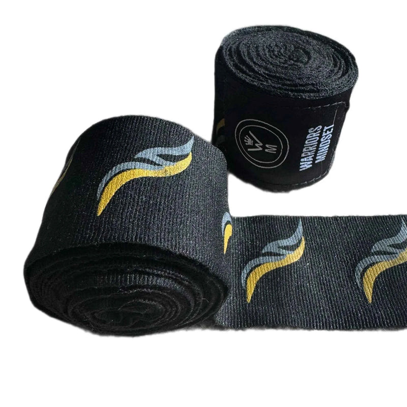 Warriors Mindset Complete Fight Kit — 14oz Gloves, Shin Pads, Shorts & Tee (Free Wraps)