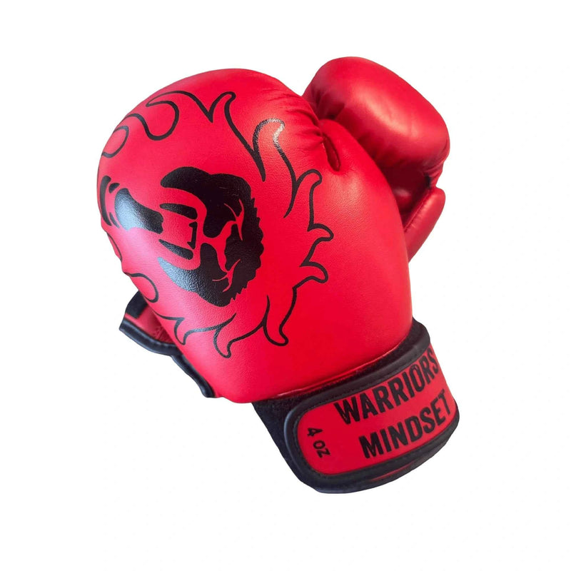Warriors Mindset Kids Boxing Gloves 4oz | Ages 4–6