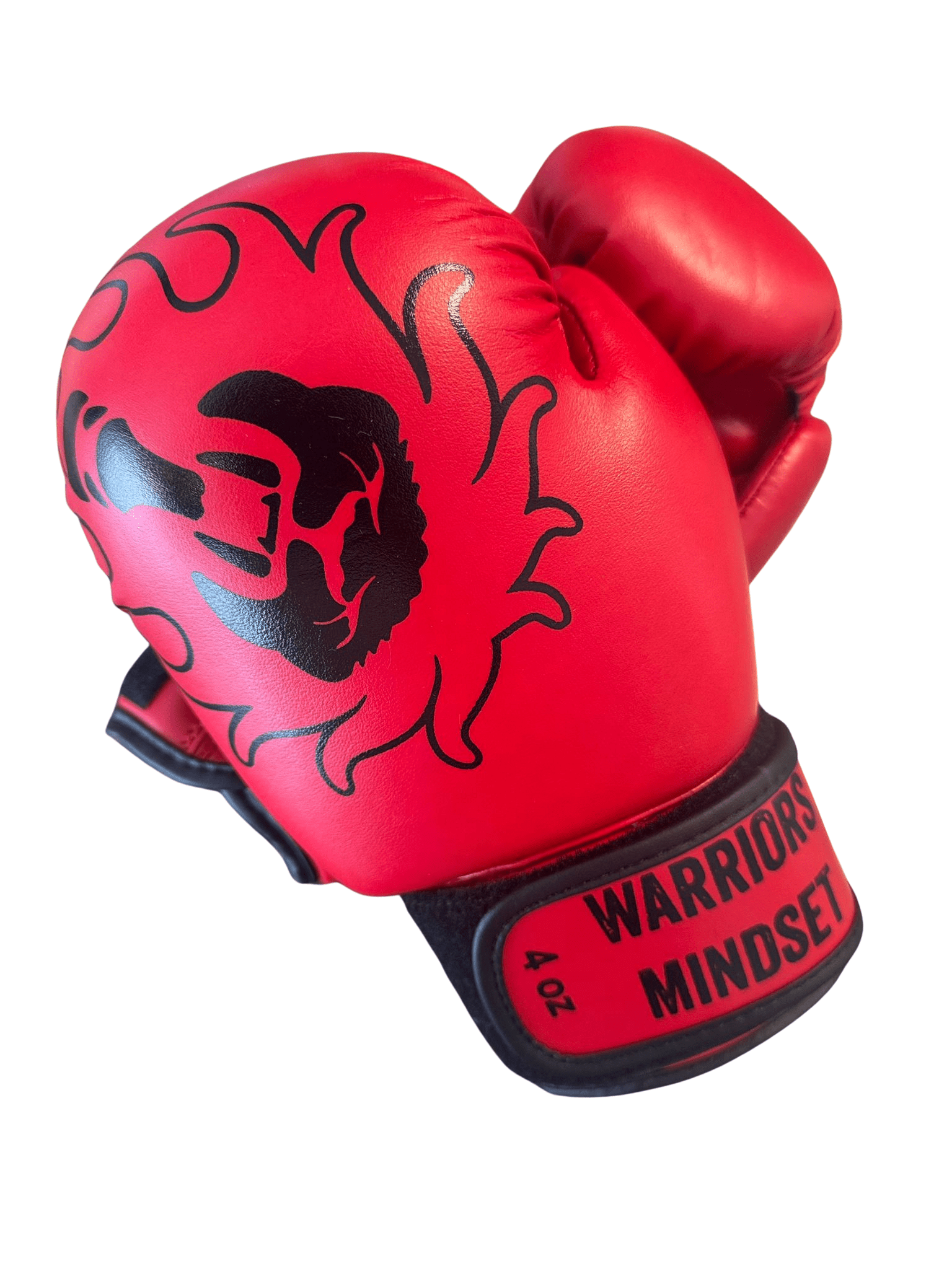 Kids Boxing Gloves (4oz) – Ages 4–6 - warriors mindset