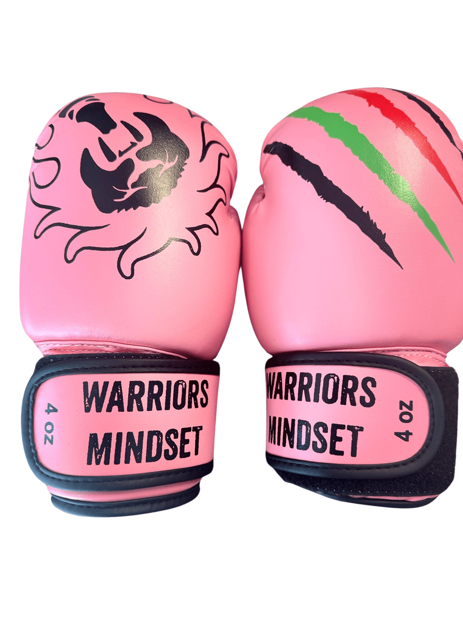 Kids Boxing Gloves (4oz) – Ages 4–6 - warriors mindset