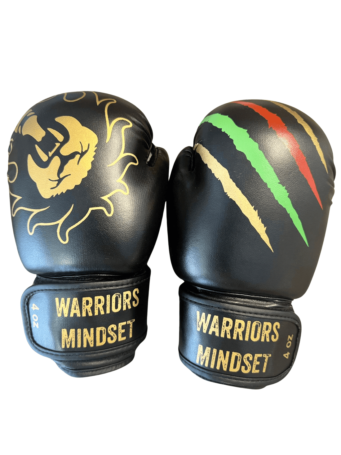Kids Boxing Gloves (4oz) – Ages 4–6 - warriors mindset