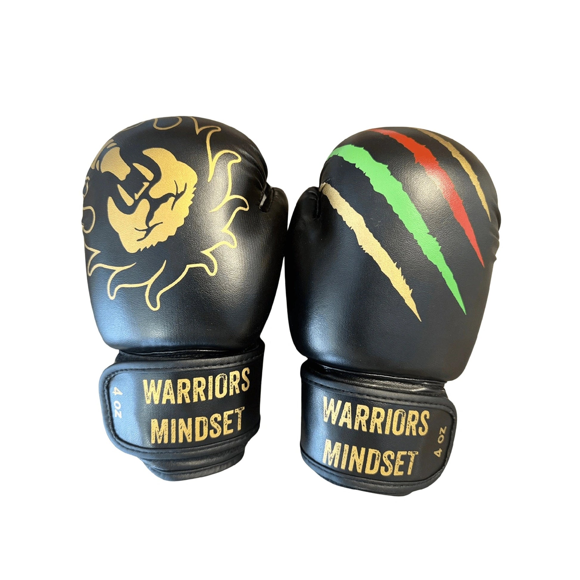 Kids Boxing Gloves (4oz) – Ages 4–6 - warriors mindset