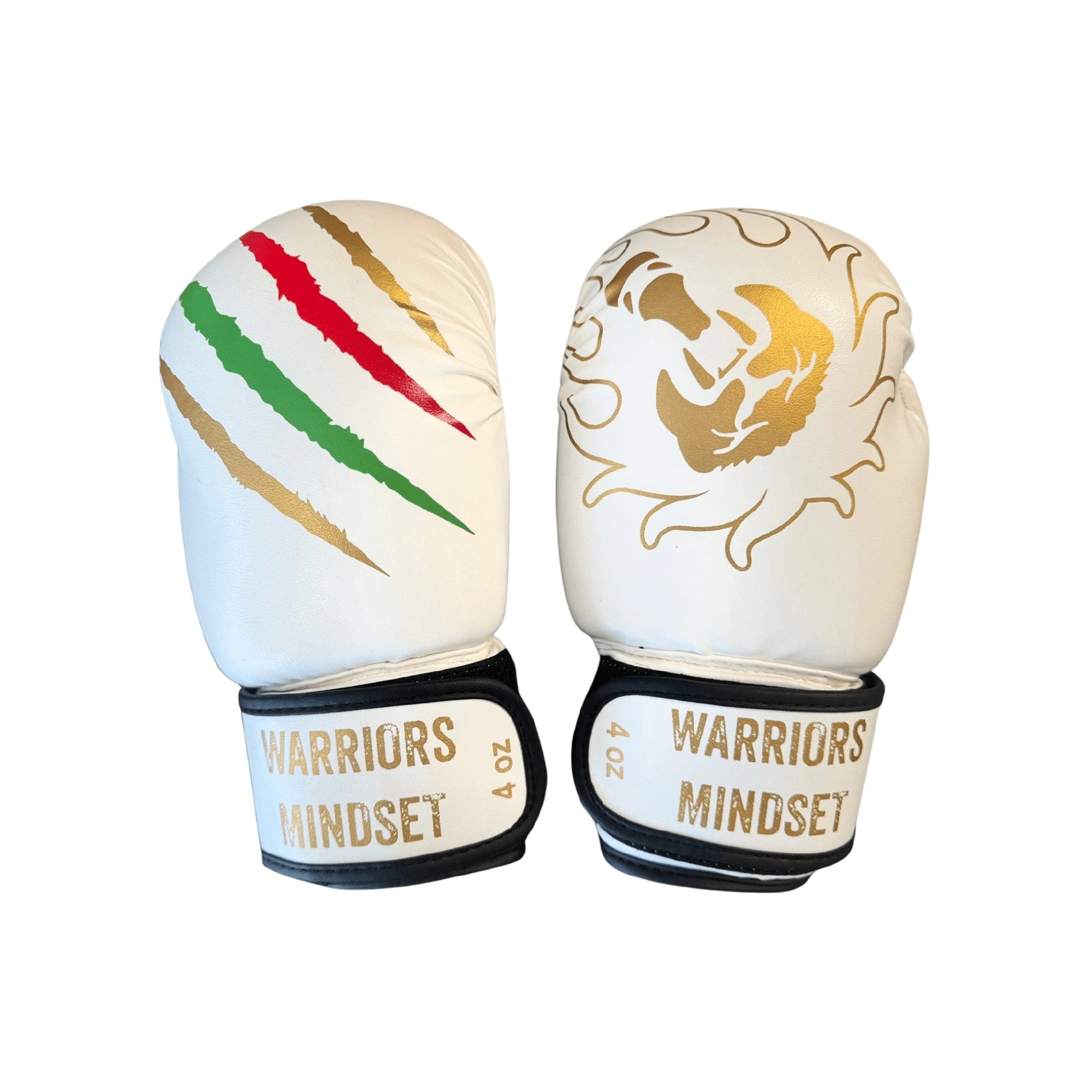 Kids Boxing Gloves (4oz) – Ages 4–6 - warriors mindset