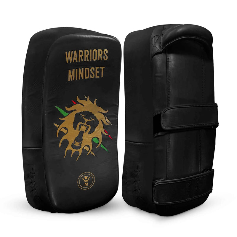 Muay Thai Pads | Warriors Mindset Thai Kick Pads - warriors mindset