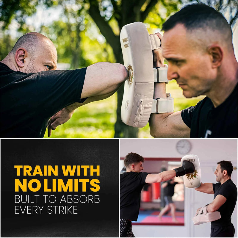 Muay Thai Pads | Warriors Mindset Thai Kick Pads - warriors mindset