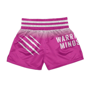 Pink Muay Thai Shorts - warriors mindset