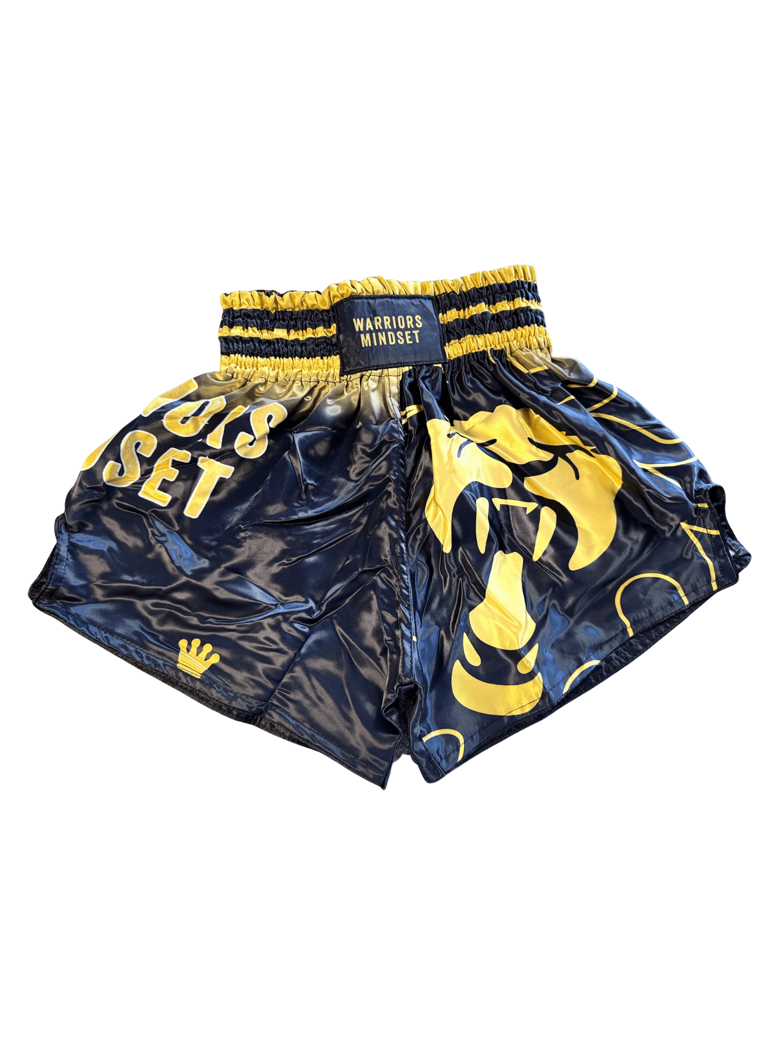 Satin Muay Thai Shorts - warriors mindset