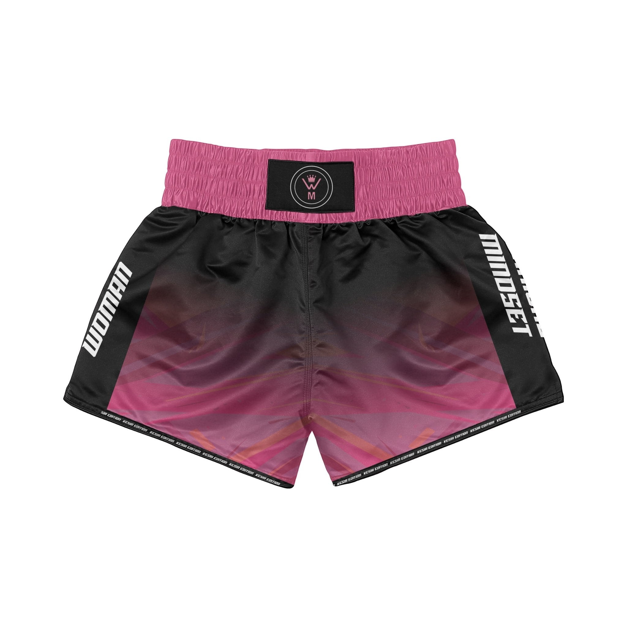 Satin Muay Thai Shorts - warriors mindset