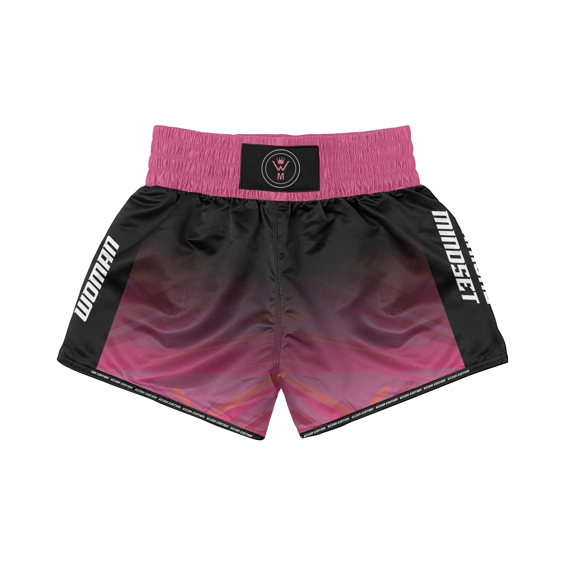 Satin Muay Thai Shorts - warriors mindset