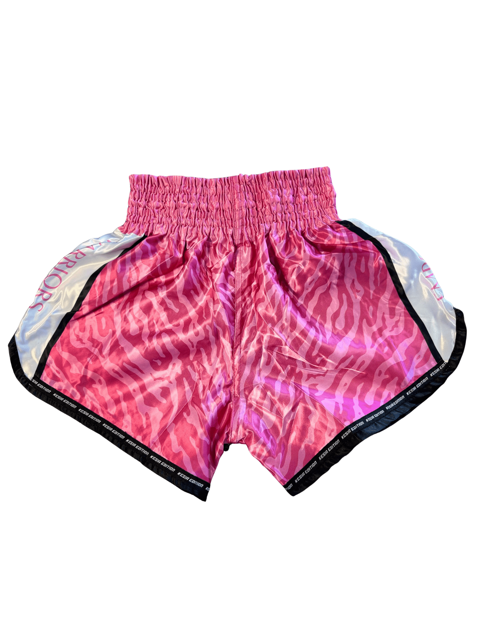 Satin Muay Thai Shorts - warriors mindset