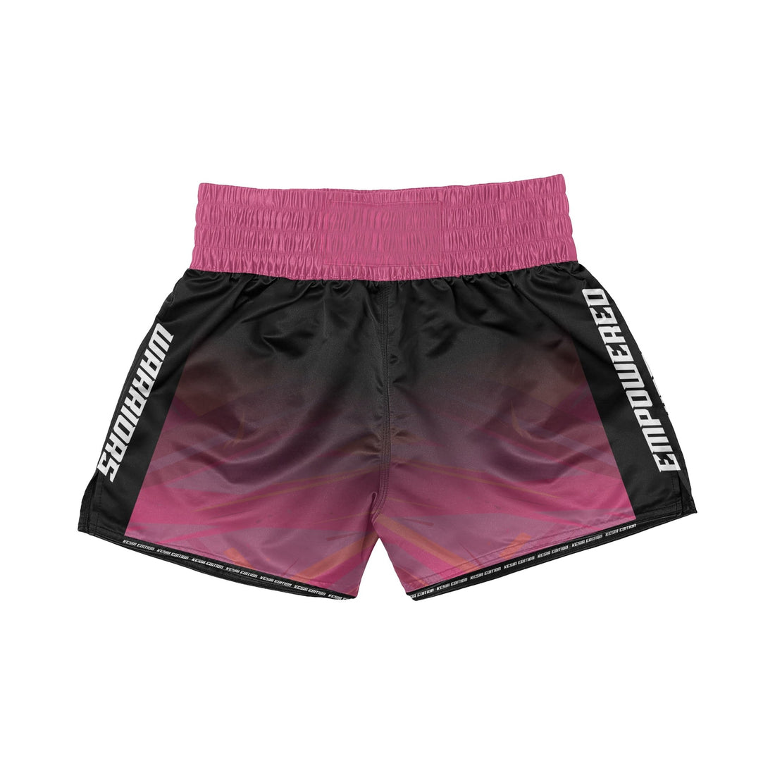 Satin Muay Thai Shorts - warriors mindset