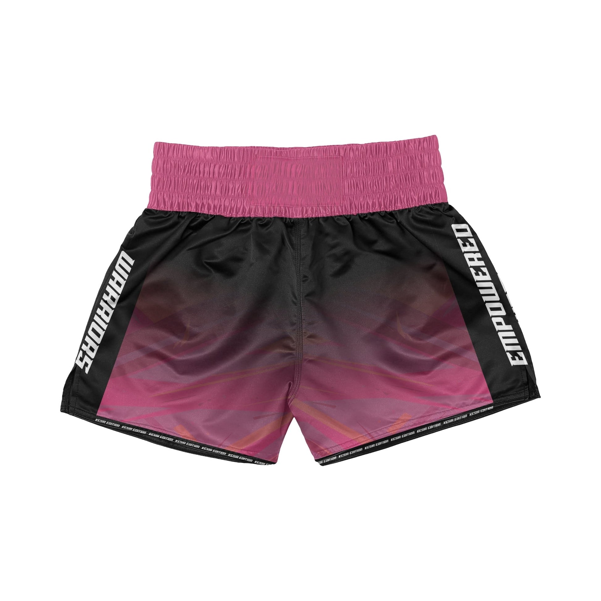 Satin Muay Thai Shorts - warriors mindset