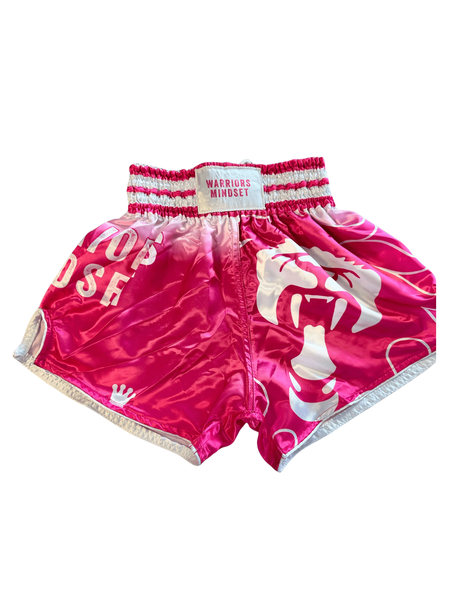 Satin Muay Thai Shorts - warriors mindset
