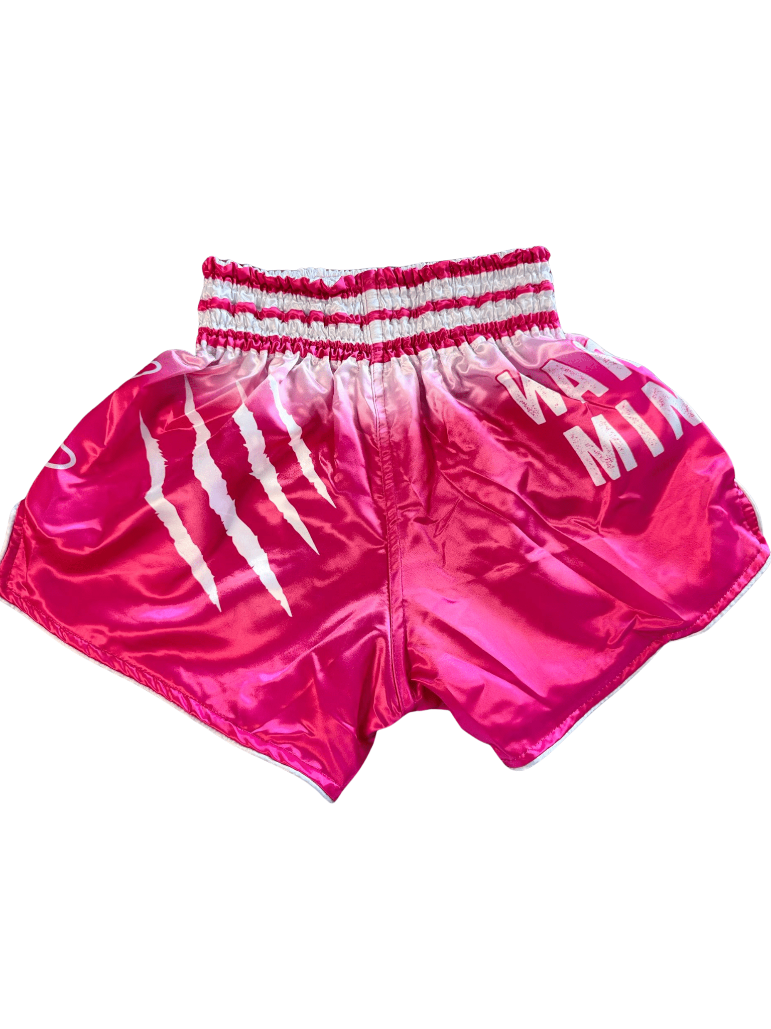 Satin Muay Thai Shorts - warriors mindset