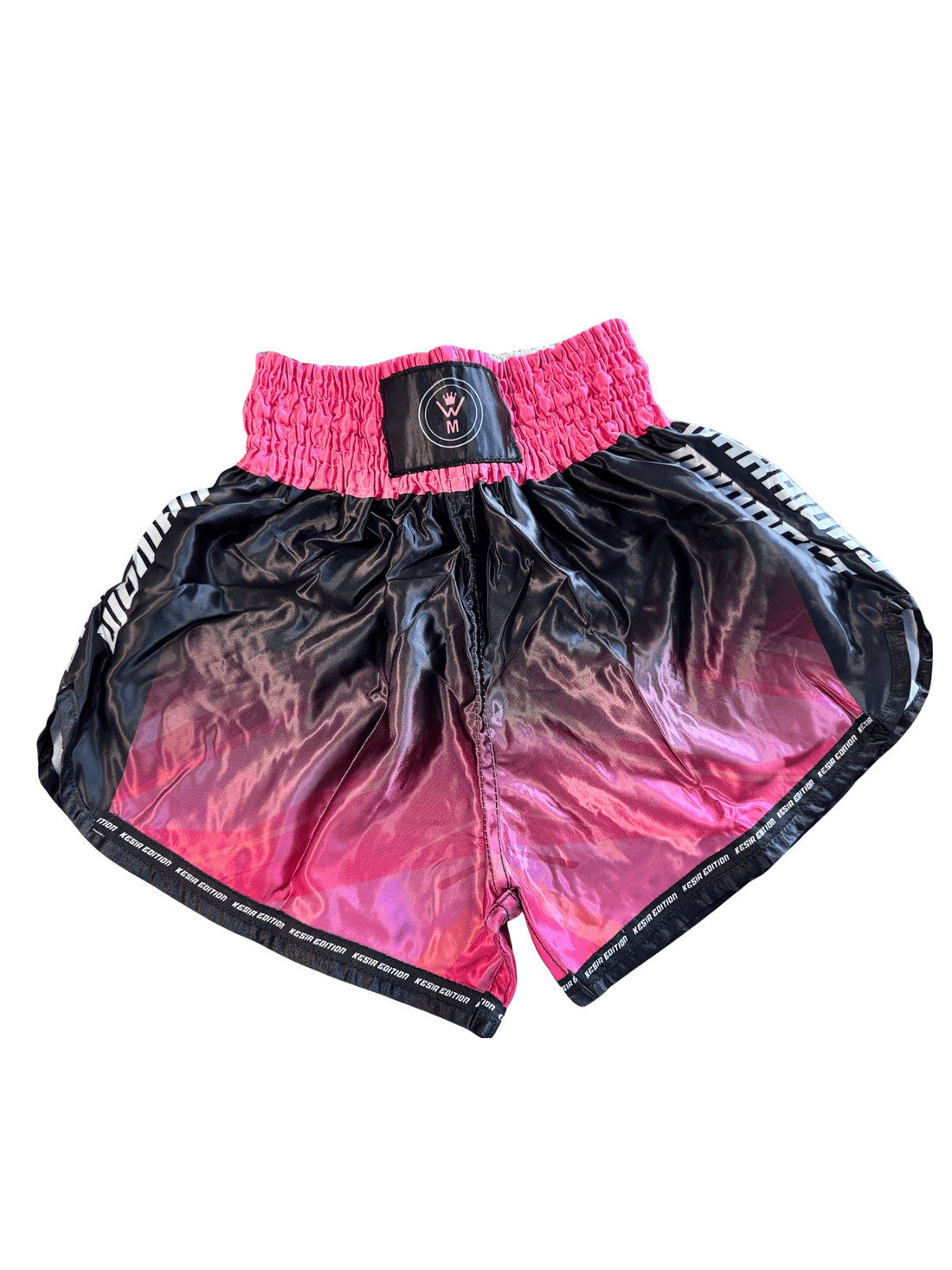 Satin Muay Thai Shorts - warriors mindset