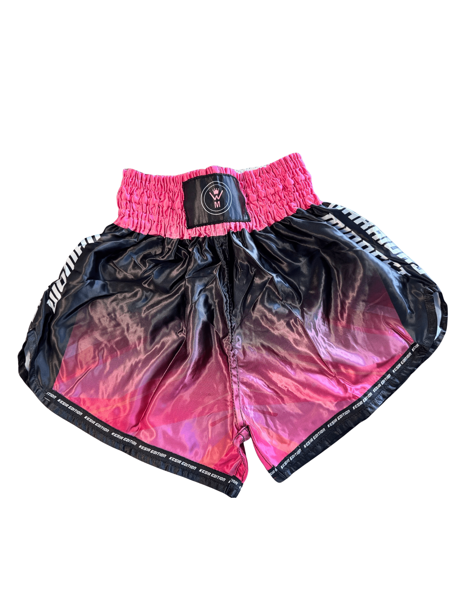 Satin Muay Thai Shorts - warriors mindset