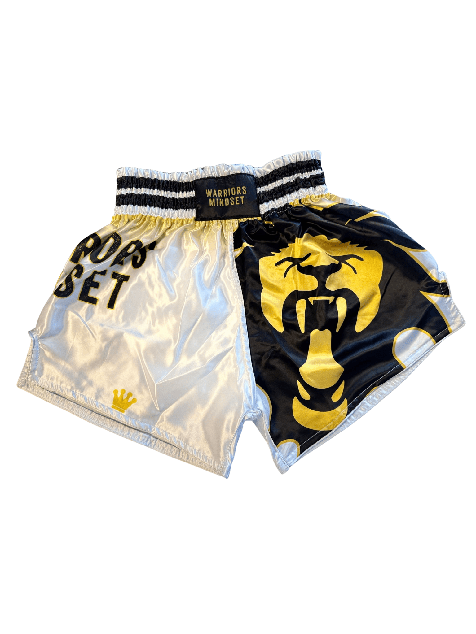 Satin Muay Thai Shorts - warriors mindset
