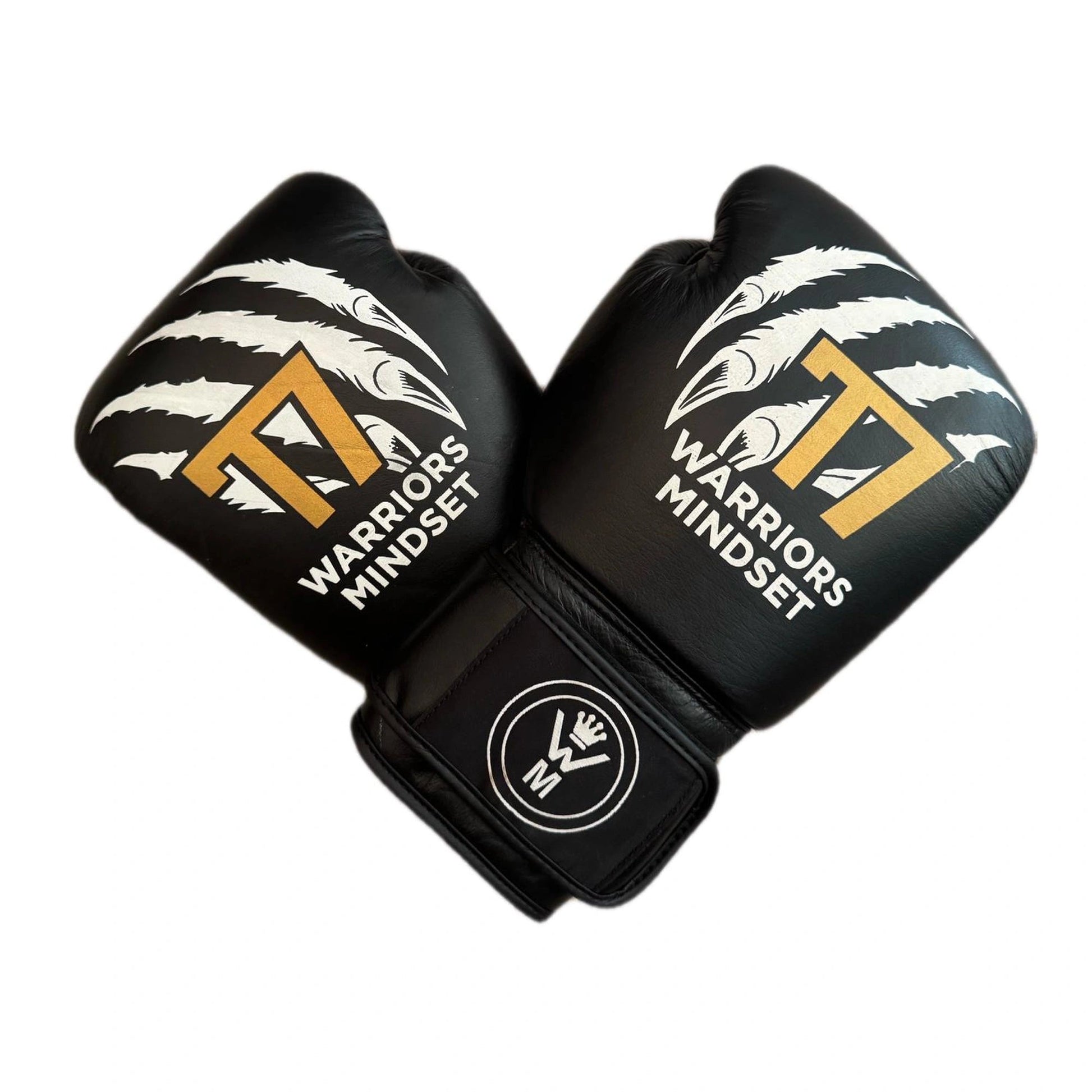 Warriors Mindset x T7 - 14oz Boxing Gloves – Limited Edition Real Leather - warriors mindset