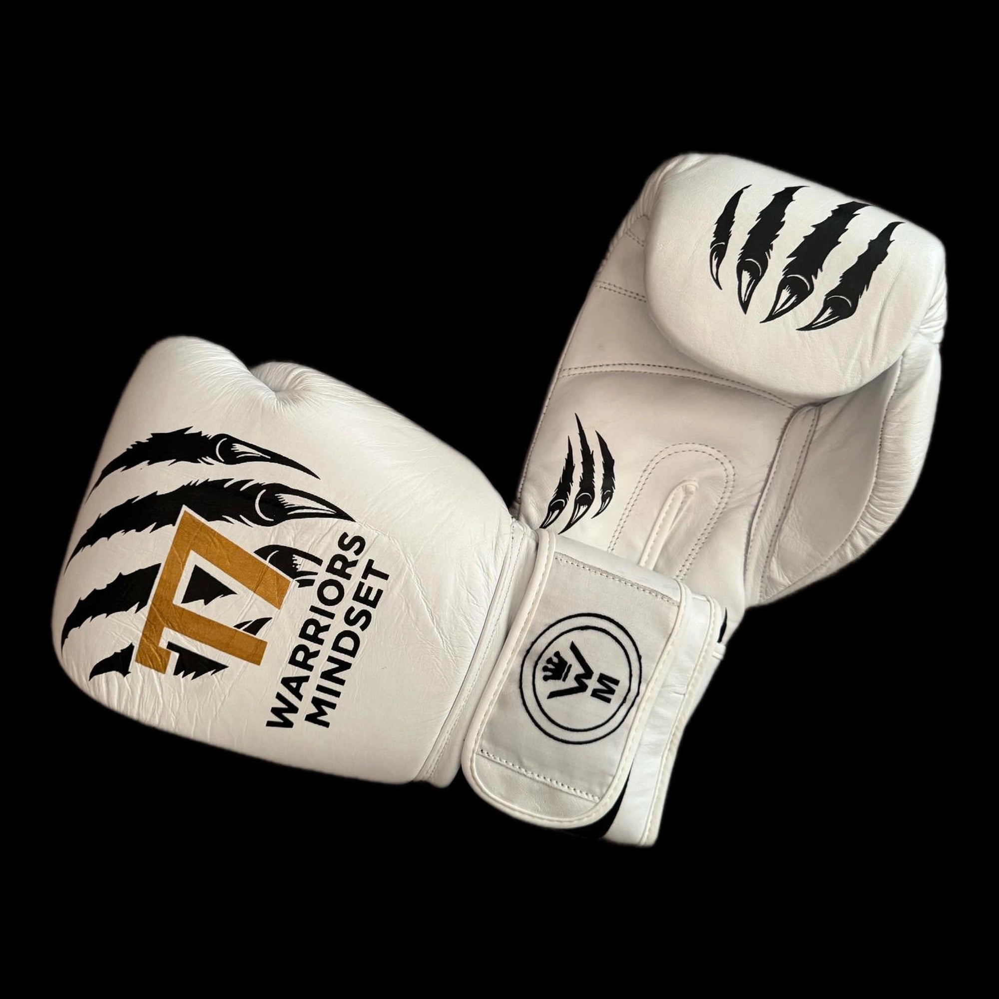 Warriors Mindset x T7 - 14oz Boxing Gloves – Limited Edition Real Leather - warriors mindset